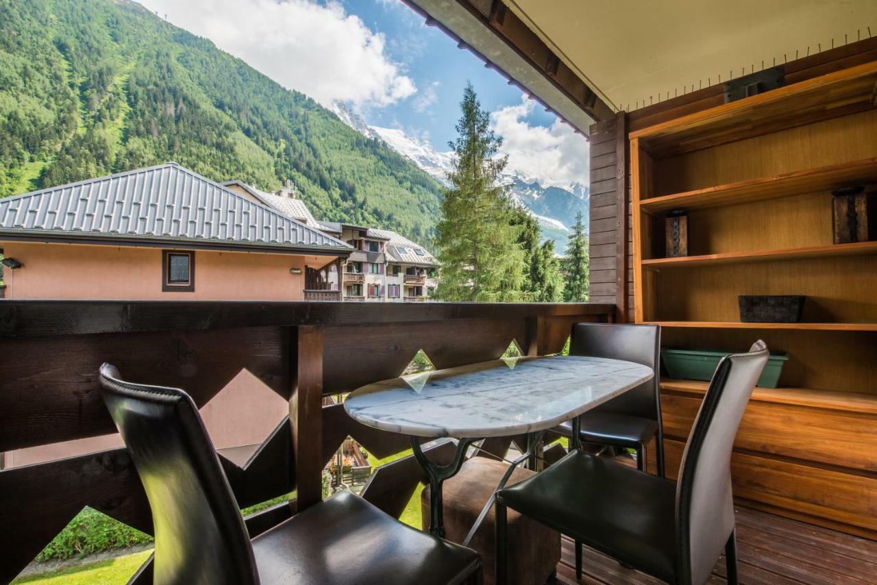 Studio Chamonix Centre With Mont-Blanc Viewアパートメント エクステリア 写真