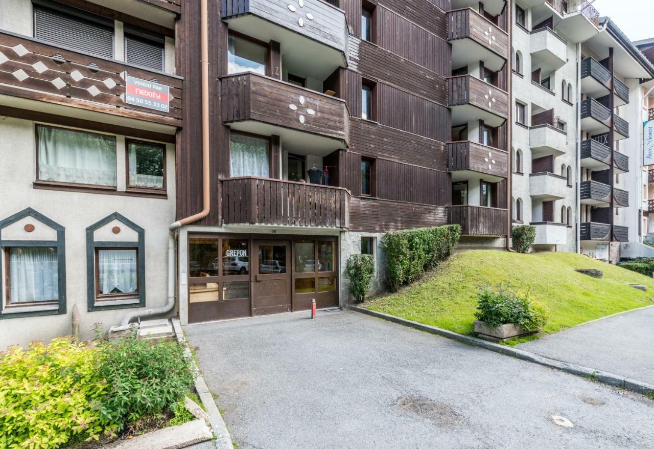 Studio Chamonix Centre With Mont-Blanc Viewアパートメント エクステリア 写真